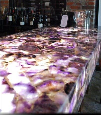 Backlit Stone Slab