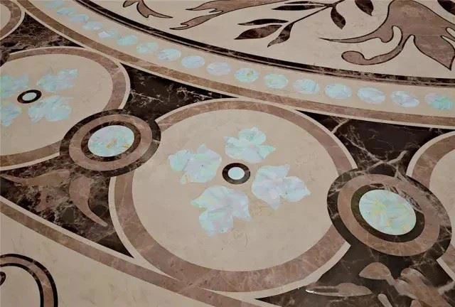 Marble Medallion Floor Tile Natural Stone Marble